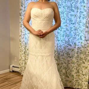 WTOO EMERSON BRIDAL GOWN Sz 12 unaltered